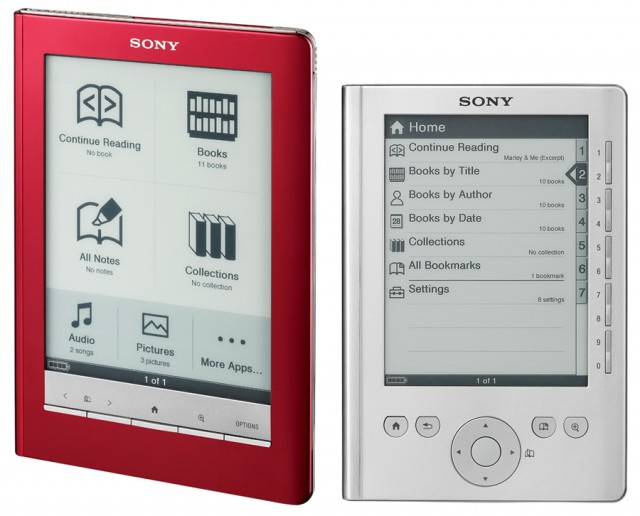 Sony lanza sus nuevos lectores de eBooks PRS600 y PRS300