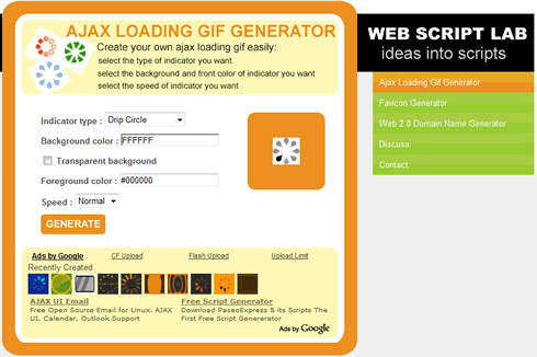 Web Script Lab, herramientas para webmasters